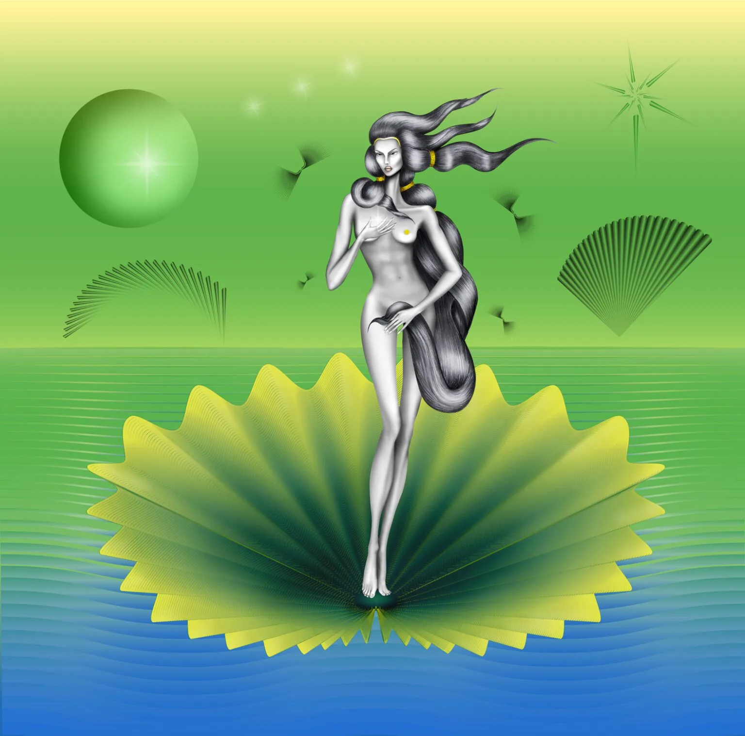 Aphrodite 1 Aphrodite Goddess Heart Chakra SoHamPaz s
