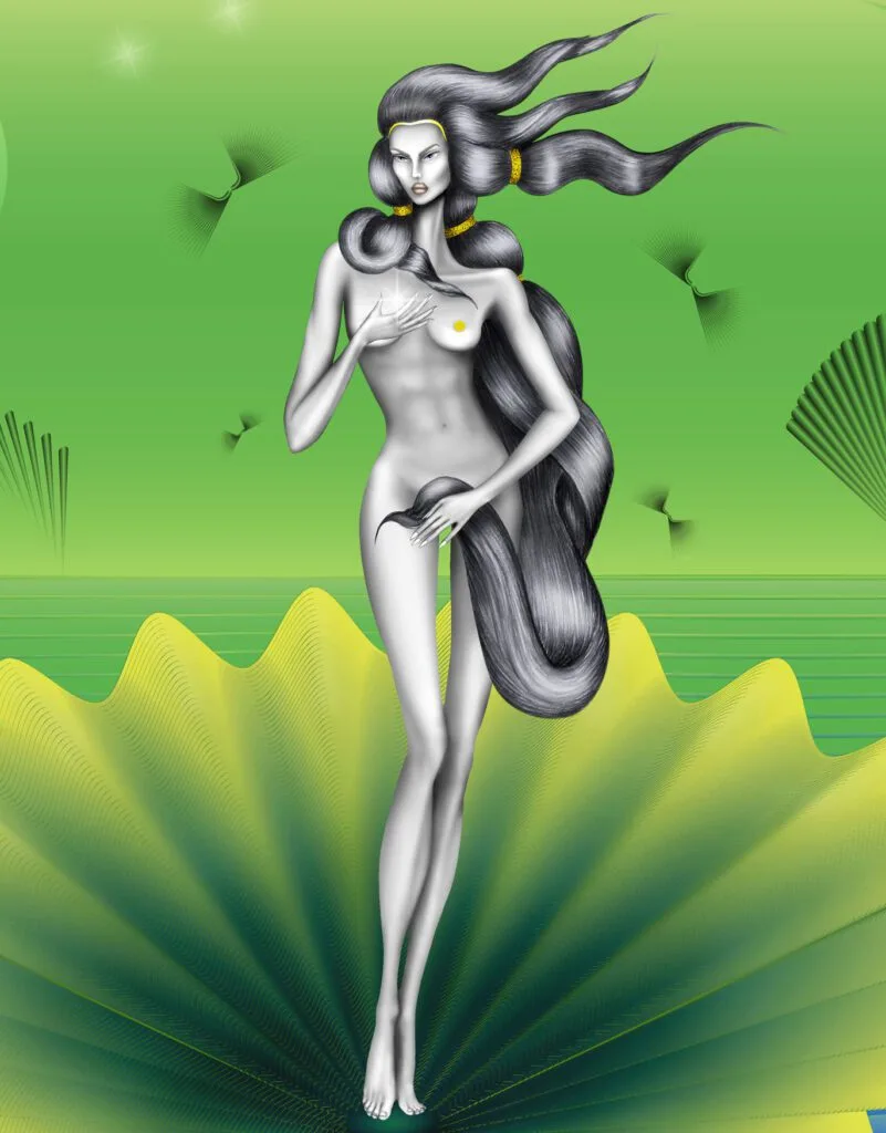 Aphrodite 2 Aphrodite Goddess Heart Chakra Zoom Body SoHamPaz