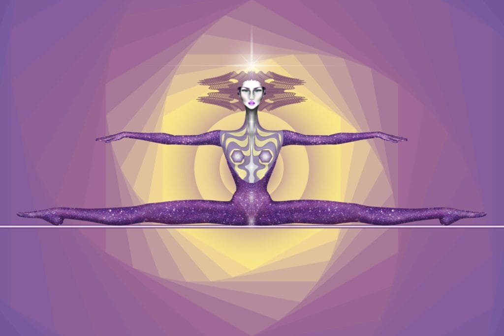 Supreme Goddess Crown Chakra SoHamPaz s