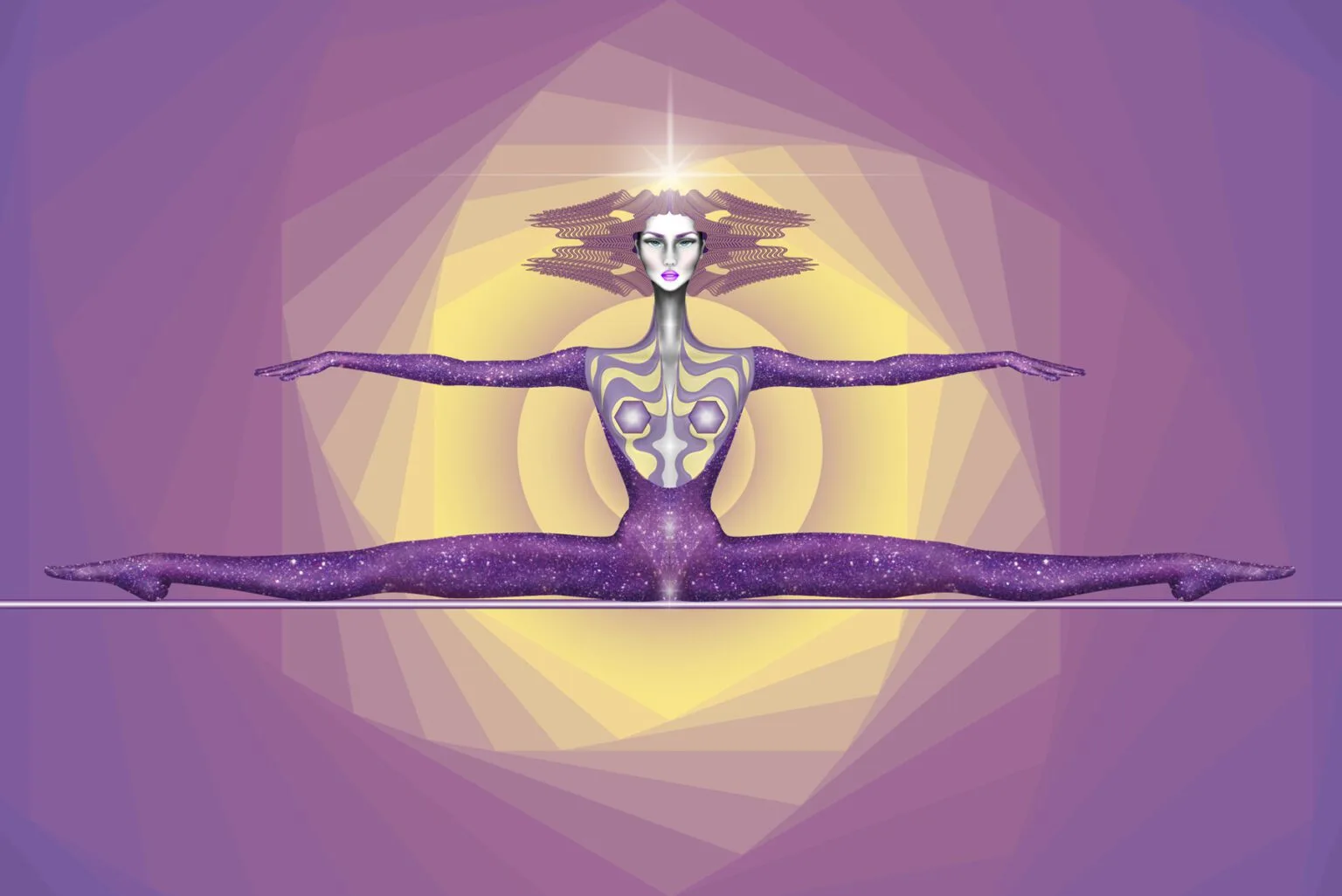Kevala 1 Supreme Goddess Crown Chakra SoHamPaz s