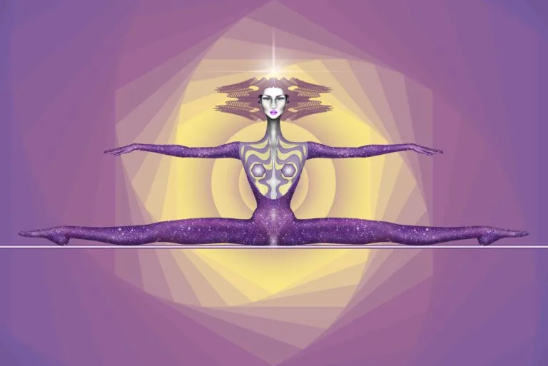 Illustration 8 Supreme Goddess Crown Chakra SoHamPaz s